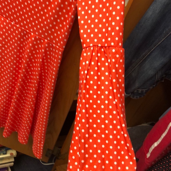 NWOT ASOS Cotton Dress with Bell Sleeves - Picture 6 of 6